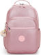 Kipling Seoul Backpack for Laptop 15" in Pink Colour