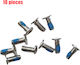 Screws Set Laptop Lenovo Ideapad Yoga 710-11isk 80tx 710-11ikb 80v6 80tx000rau 80tx001tau 80tx0007us 80tx000aus 80v6000pus 80v6000xjp 5s10l46183 Torx T4 2mm X 4mm 10pcs Code 1-bolt032