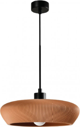 Inlight Pendant Light Orange with E27 Socket 40x40cm