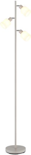 Globo Lighting Φωτιστικό Δαπέδου Υ161xΜ33εκ. με Ντουί για Λαμπτήρα E14 Μπεζ