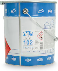 Solidpaint 102 Rustproof Anti-corrosion Paint Metal Iron 15 L Colors Ral 5017