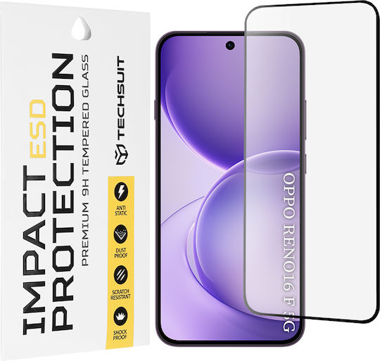 Techsuit Esd Glass Oppo Reno16 F Reno16 Fs Black