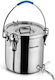 Hascevher Δοχείο Inox 17lt MN0189172