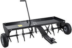 Aerator de Gazon Remorcat Manual Lățime de Lucru 122 Cm Cârlig Universal