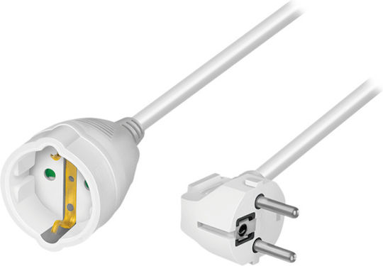 LogiLink Cablu de Prelungire cu Lungime 2m Diametru Cablu 3 x 1.5mm² și Împământare