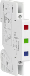 Led Panel Indicator Light Rgb Three-Phase 230v 1/2 Position Din Lineme 09-00651