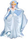 Baloane Zi De Naștere Disney Princess Folie Jumbo Formă Cenușăreasa 70cm
