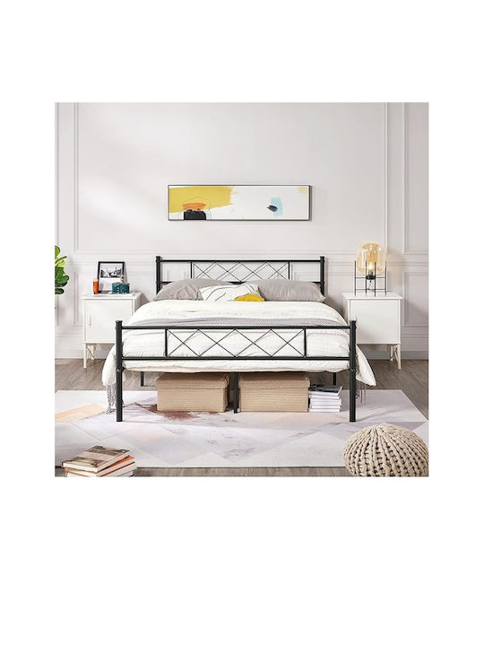 SteweHome Einzelmetallbett Modern Für Matratze ...