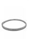 Mertzios.gr Women's Silver Handcuff Bracelet with Zircon