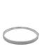 Mertzios.gr Women's Silver Handcuff Bracelet with Zircon