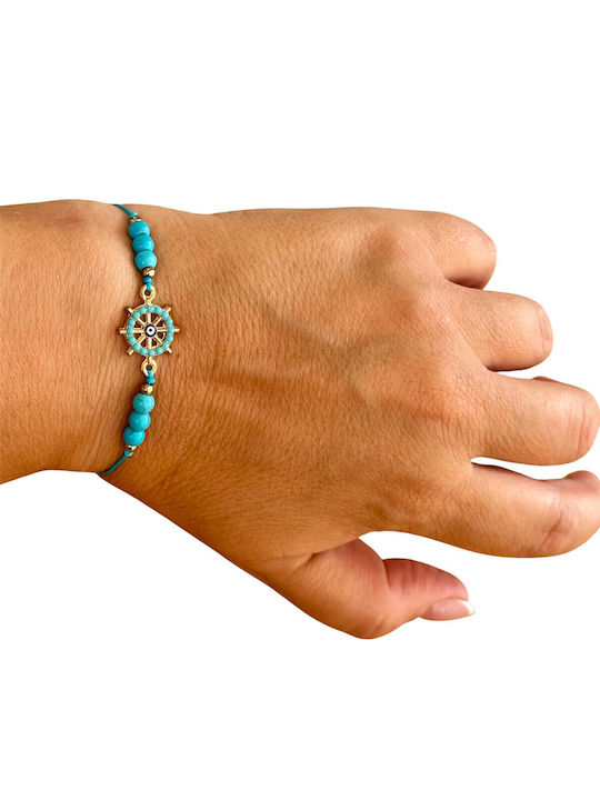 Women's Chain Bracelet with Eye Design