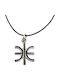 Aris Dentopoulos Jewellery Double Silver Necklace