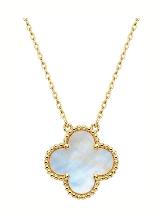 Senzio Belibasakis Halskette Mit Blumenmuster Aus 9K Gold