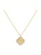 Senzio Belibasakis Gold Halskette mit Zirkon
