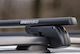 Menabo Menabo Aluminum Roof Bars Sherman Black 120 Cm Black Color Mitsubishi Space Wagon 5 Doors 2003>2011 Raised Rails Parallel Bars Gap 2 Pieces 12280/mb Mp.12280/mb-192