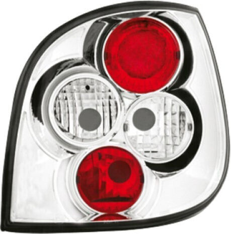 Dectane Clear Rear Lights Dectane Renault Megane Scenic 98>02 2 Pieces Lex-drr04