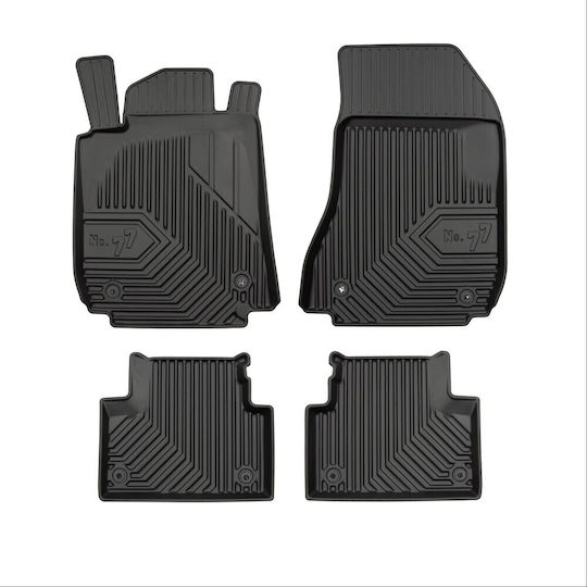 Car Mats Rubber Ford Transit Vi Van 3rd Row 2013 3 Pieces Frogum 185.801838