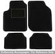 Audi TT 1999-2005 Car Mats Brand Carpet Black Black Edging 4 Pieces Pat.tt99/black-rx