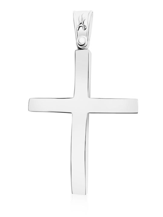 Chrilia Weißgold Kreuz 9K Ohne Kette