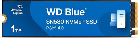 Western Digital Blue SN580 SSD 1TB WDS100T3B1E Bulk