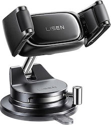 Lisen Car Mobile Mount with Adjustable Hooks Black Lisen Car Mobile Mount with Adjustable Hooks Black