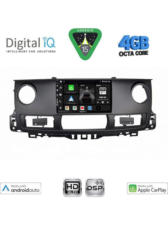 Digital IQ BXF 16554_CPAA 9 инчов мултимедиен таблет Renault Master модел 2003-2010