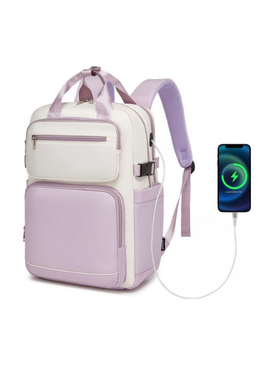 Miss Lulu Backpack Beige