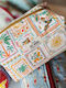 Miss Minimal Zipper Box Toiletry Bag Caribbean 12 X 11 X 9 Cm