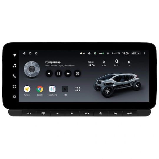 Teyes Lux One Car Navigation Audi A6 C6 2004-2011 4+32gb 12.3" Ips Octa-core 2ghz Android 4g Bluetooth 5.1 Dsp