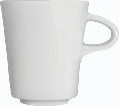Ionia Cosmos Tasse Espresso aus Porzellan Weiß 70ml