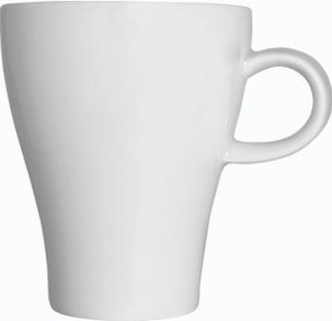 Ionia Artemis Чаша Espresso от Порцелан Бяла 70ml