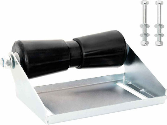 Vidaxl Boat Trailer Roll Bar 25.4 cm Silver