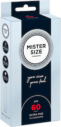 Mister Size Προφυλακτικά 12τμχ 60mm