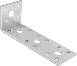 Ъглов рафт от дърво в сив цвят 120x40mm