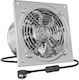 Microlink Ventilator de baie de perete gri