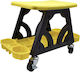 Mobile Detailing Stool Bottle Holders Yellow Oem P4a