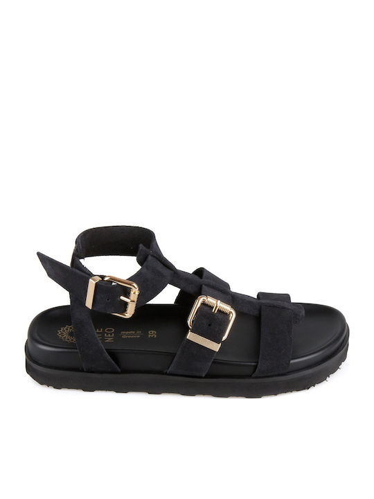 Women's Anatomic Gladiator Sandals Black