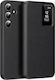 Techsuit Book Black (Galaxy S26 FE)
