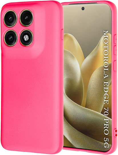 Techsuit Back Cover Din Silicon Fuchsia (Motorola Edge 70 Pro)