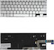 Laptop Keyboard Asus Zenbook S16 Ux5606 Ux5606sa Um5606 Um5606wa Um5606ga Um5606ka US No Frame Backlit White Code 41579usnofrblwhite