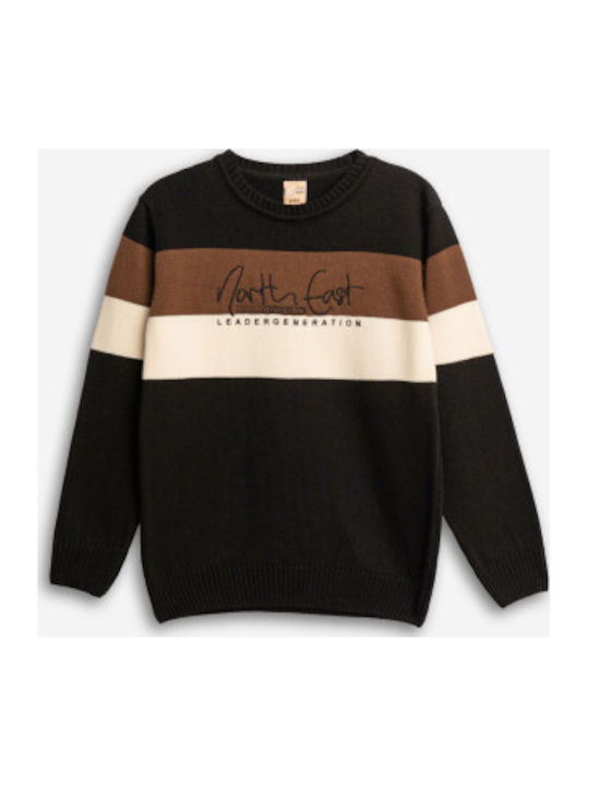 Pulover Pentru Copii Cu Mâneci Lungi Negru