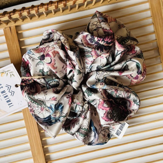 Miss Minimal Scrunchie Beige