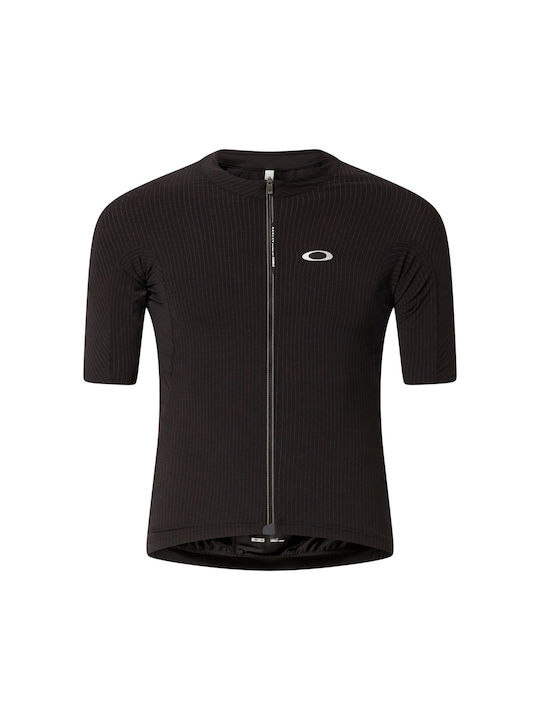Oakley Tricou De Ciclism Pentru Bărbați Cu Mâneci Scurte Negru Oakley Tricou De Ciclism Pentru Bărbați Cu Mâneci Scurte Negru