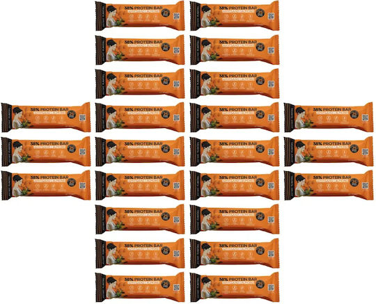 Mythic Flavors Proteinriegel mit 38% Proteingehalt & Geschmack Mandel & Honig 24x65gr