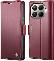 Caseme 023 Luminus Wallet Burgundy (Xiaomi 17T Pro)