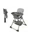 Kinderkraft Foldee Foldable Baby Highchair Grey