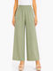 Women's Zip Culottes with Rubber Band in Regular Fit Veraman SH-41455-26TR-VER