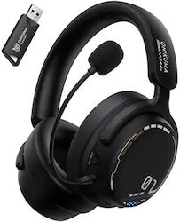 Onikuma GT886 Căști gaming Over Ear Wireless cu conexiune Bluetooth pentru Nintendo Switch / PS4 / PS5