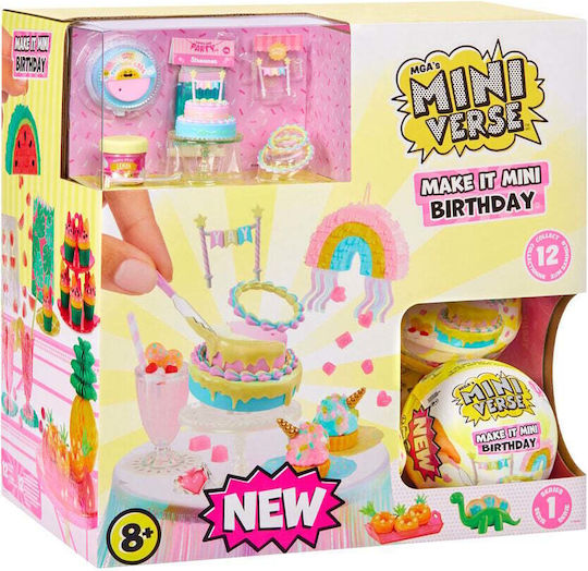 Miniverse Make It Mini Celebration Assorted Surprise Capsule 15 Pcs