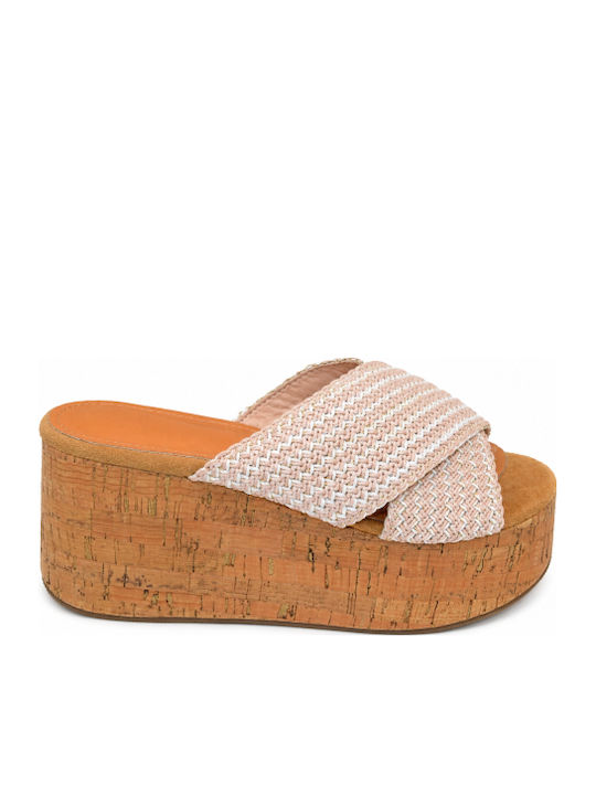 Sommer Damenplattformen Rosa SI-6971-26FL-Rosa